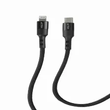 Cable Acteck Usb-c A Lightning, 1.80m, Negro
