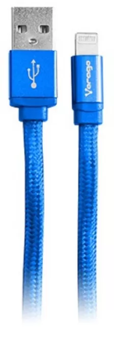 Cable Lightning Vorago Cab-119, Azul, 1 M, Cable Lightning