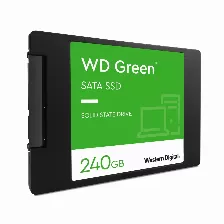 Ssd Western Digital Green 240gb, 2.5pulgadas, Sata Iii 6 Gbit/s, Lectura 545mb/s