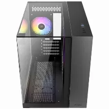 Gabinete Antec Cx600m Trio Argb, Mini Tower, Micro-atx, Itx, 3x Vent Argb, Sin Fuente, Negro