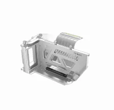 Soporte Tarjeta De Video Antec Shift Vertical, Incluye Cable Pci-e 4.0, Blanco