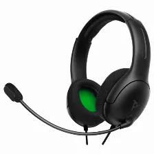 Audífonos Pdp Lvl40 Diadema Para Juego, Micrófono Boom, Conectividad Alámbrico, Conector De 3.5 Mm Si, Color Negro