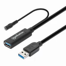 153768 Cable Usb V3.0 Ext. Activa 15.0m Negro