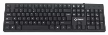 Teclado Manhattan 179324 Ingles, Alambrico, Conexion Usb, 104 Teclas, Color Negro Open Box - Caja Maltratada