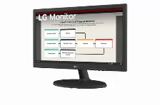 Monitor Lg 19ba300 Led, 18.5, Hd, Panel Tn, 60 Hz, 5 Ms, Negro, 1xvga, 1xdp