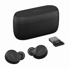 Audífonos Jabra 20797-989-989 Intra Auditivo Para Llamadas/música, Micrófono Integrado, Conectividad True Wireless Stereo (tws), Color Negro