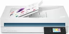 Escaner Hp Scanjet Enterprise Flow N6600 Fnw1 Tamaño Máximo De Escaneado 216 X 356 Mm, Resolución 1200 X 1200 Dpi, Color Blanco