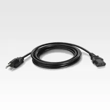 Cable De Poder Zebra Negro