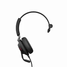 Audífonos Jabra Evolve2 40 Se Diadema Para Llamadas/música, Micrófono Boom, Conectividad Alámbrico, Color Negro