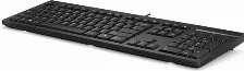 Teclado Hp Teclado 125 Con Cable Alámbrico, Conexión Usb, Color Negro