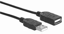 Cable Usb Manhattan 308519 Transferencia De Datos 480 Mbit/s, Color Negro