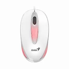 Mouse Optico Genius Dx-mini, 1000 Dpi, 3 Botones, Alambrico, Usb, Color Blanco