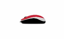 Mouse Optico Genius Dx-120, 3 Botones, Usb 2.0, Color Rojo