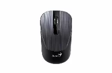 Mouse Optico Genius. Inalambrico, Usb, 2.4ghz, 1200 Dpi, Blueeye, Gris/negro