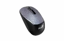 Mouse Optico Genius. Inalambrico, Usb, 2.4ghz, 1200 Dpi, Blueeye, Gris/negro