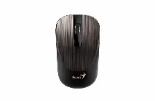 Mouse Optico Inalambrico Genius Nx-7015, Blueeye, 1200 Dpi, Usb 2.4ghz, Color Negro Chocolate