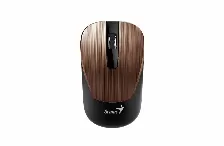 Mouse Optico Inalambrico Genius Nx-7015, Blueeye, 1200 Dpi, Usb 2.0, Color Cobre/negro