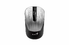 Mouse Optico Inalambrico Genius Nx-7015, Usb, 2.4 Ghz, 1200 Dpi, Blueeye, Negro/gris