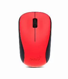 Mouse Inalambrico Optico Genius Nx-7000, Usb, 1200 Dpi, 3 Botones, 2.4 Ghz, Blueeye, Color Rojo