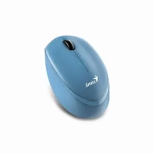 Mouse Optico Inalambrico Genius Nx-7009, Blueeye, 1200 Dpi, Usb 2.0, 2.4ghz, Color Azul Gris