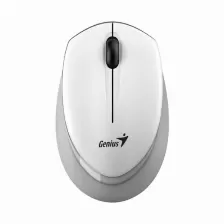 Mouse Optico Inalambrico Genius Nx-7009, Blueeye, 1200dpi, Usb 2.4ghz, Color Blanco/gris