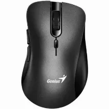 Mouse Ergonomico Inalambrico Genius Ergo 8100s, Usb, 2.4ghz, 1600dpi, 6 Botones Silencioso, Negro