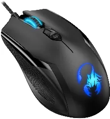 Mouse Gx Gaming Ammox X1-600, Alambrico, 400-3200 Dpi, Rgb, Negro