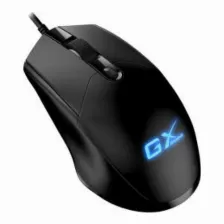 Mouse Ergonomico Gx Gaming M300, Usb, 2400 Dpi, Rgb, Negro