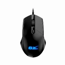 Mouse Ergonomico Gx Gaming M300, Usb, 2400 Dpi, Rgb, Negro