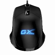 Mouse Ergonomico Gx Gaming M300, Usb, 2400 Dpi, Rgb, Negro