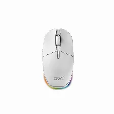 Mouse Gx Gaming M8250, Inalambrico, 6 Botones, 800-3200 Dpi, Recargable, Usb-c, Rgb, Blanco