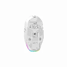 Mouse Gx Gaming M8250, Inalambrico, 6 Botones, 800-3200 Dpi, Recargable, Usb-c, Rgb, Blanco