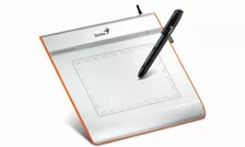 Tableta Grafica Genius Easypen I405x, 4x5.5 Pulgadas, 1024 Niveles De Sensibilidad, Usb, Color Plata