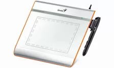 Tableta Grafica Genius Easypen I405x, 4x5.5 Pulgadas, 1024 Niveles De Sensibilidad, Usb, Color Plata