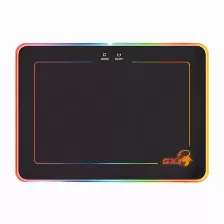 Mousepad Gaming Genius Gx-pad 600h, Superficie Rigida, Iluminacion Rgb, Usb 2.0