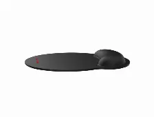 Mousepad Genius G-wmp 100, Ergonomico, Con Reposamunecas, Base De Goma Antideslizante, Color Negro