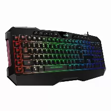 Teclado Gaming Genius Gx Scorpion K11 Pro, Anti-ghosting, 6 Teclas Programables, Retroiluminado, Usb, Negro