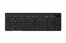 Teclado Inalambrico Genius Slimstar 7230, Usb 2.4ghz, Color Negro