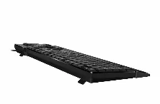 Teclado Genius Kb-100xp, Reposa Munecas, Resistente A Salpicaduras, Negro