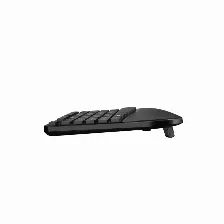 Teclado Ergonomico Genius Ergo Kb-700, Reposa Munecas, Negro