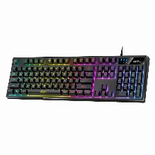 Teclado Gamning Genius Scorpion K7, Antighost, Rgb, Resistente A Salpicaduras, Usb, Negro