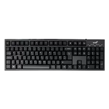 Teclado Genius Kb-7100x, Inalambrico, 2.4 Ghz, Resistente A Derrames, Color Negro