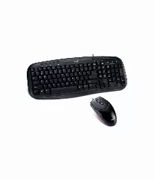 Kit Teclado Y Mouse Genius Smart Km-200, 800 Dpi, Usb, Color Negro