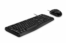 Kit Teclado Y Mouse Genius Km-170,1200 Dpi, Resistente A Salpicaduras, Usb 2.0, Negro