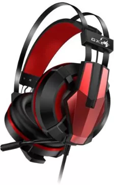 Diadema Gaming Genius Hs-g710v, Vibracion, Conectividad Usb 2.0 De 1.8m, Microfono Omnidireccional, Color Negro