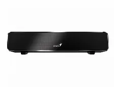 Mini Barra De Sonido Genius Soundbar 100, 6w Rms, Usb, 3.5mm, Negro