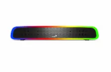 Barra De Sonido Genius 200 Bt, 4w, Bluetooth, Alimentacion-usb, Interfaz 3.5mm, Rgb, Negro