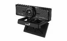 Camara Web Genius Widecam F100v2, Fhd 1080p, 120 Grados, Microfono Digital Dual, Tripie, Usb, Color Negro