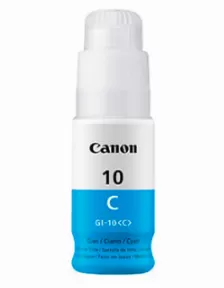 Botella De Tinta Canon Gi-10 Cyan Original Si, Cian, Compatibilidad G5010/g6010/g7010