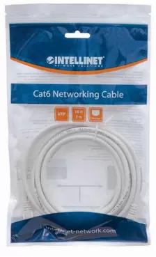 Cable De Red Intellinet Cable De Red, Cat6, Utp, 2 M, Cat6, Rj-45, Rj-45, Blanco